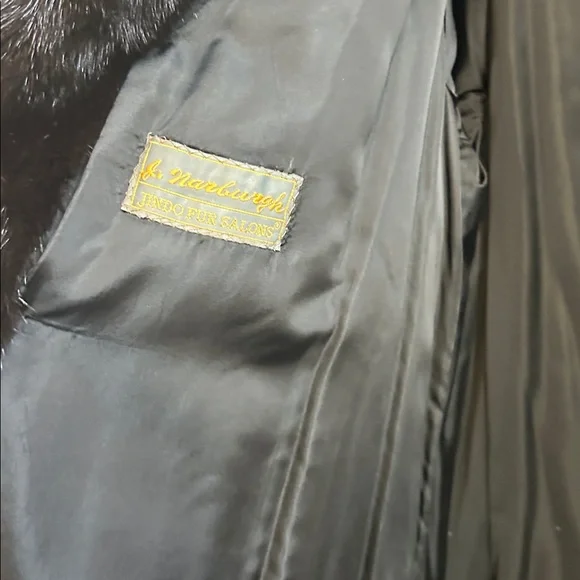 SAGA Mink Ranch Full Length Coat/ pockets, HENIG Furs, Excellent New Condition - Picture 8 of 13